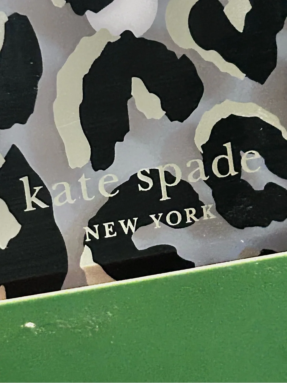 kate spade City Leopard Print Clear MagSafe iPhone 15 Pro Max Case New in Box